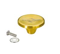 Küchenprofi Provence 0400012900 - Perilla para tapa (acero inoxidable, 5 cm de diámetro, resistente al calor hasta 250 ºC), color dorado