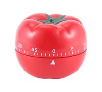 Kueohse 1-60min Temporizador de Cuenta Regresiva Mecanica Tomate de Cocina Interior de Moda de 360 Grados