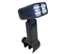 Kueohse Luz LED Portátil para Parrilla de Barbacoa, Linterna, Luz Giratoria para Acampar, Accesorios para Parrilla de Barbacoa
