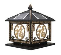 KUEYANB Lámpara De Columna Para Portón De Villa, Luz De Pilar Para Cerca De Jardín Exterior, Resistente Al Agua, Apta Para Exteriores, Para Patios Y Pasillos. Fácil De Instalar. Iluminación