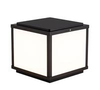 KUEYANB Lámpara De Poste Para Terraza, Carcasa De Aluminio, Lámpara De Columna Con Cable Para Patio, Jardín, Iluminación Moderna Y Sencilla Para Poste De Cerca, Porche, Lámpara Exterior Impermeable