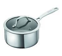 KUHN RIKON Allround, Cazo para para horno e inducción con tapa de cristal, 18 cm/2,3 litros ,Acero inoxidable