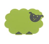 KUHN RIKON Tabla de cortar para niños, diseño de oveja, color verde