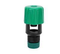 KUIDAMOS Conector de Grifo Universal Adaptador de Manguera Duradero para Herramientas de Riego y Riego 11 Cm Verde/Naranja 1 Unidad (Verde)