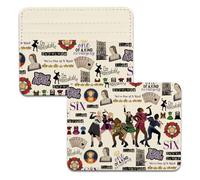 KUIYAI Portatarjetas de teatro musical, regalo de vida de teatro, drama, fanático, merchandising musical, reina musical, cartera para tarjetas (única en su tipo)