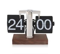 Kukyller Retro Flip Vintage escritorio reloj de mesa