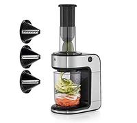 WMF Espiralizador de verduras Kult X 416480011 – 3 accesorios, 80W, Inox