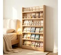 kumamart Librería Estrecha Tras Puerta, Expositor Madera niños