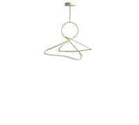 101 Copenhagen Lámpara de araña Kumo Chandelier Mini Brass