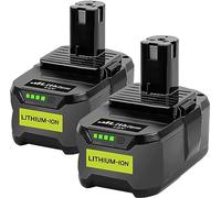 KUNLUN 2pcs 18V 5.5Ah Li-Ion Batería de Repuesto para Ryobi One+ RB18L50 RB18L40 RB18L25 BPL-1815 BPL-1820G BPL18151 BPL1820 P104 P105 P107 P108 Herramientas Inalámbricas