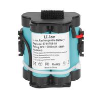 KUNLUN 3,0Ah 18V Batería Litio Compatible con Gardena Robot Cortacésped R38Li R40Li R45Li R50Li R70Li R80Li 124562