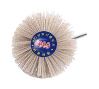 Kuntesetty Brush Rueda Abrasiva Cepillo de Nylon con Cabeza de Rectificado Y Montaje para Quitar Óxido Y Pintura Adecuado para Ca, grano 600
