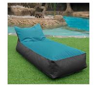KUNYOS Bolsa de Frijol Oxford for Exteriores, Funda for Tumbona, sofá Cama Flotante for Piscina(Grey-baoblue)