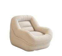 KUNYOS Sofá Perezoso, apartamento pequeño, Dormitorio, Sala de Estar, balcón, Respaldo reclinable Individual(White)