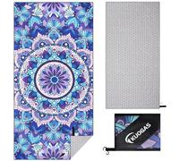 KUOGAS Toalla Playa XXL 200x100 cm, Toalla Grande De Microfibra De Secado RáPido, Toalla De BañO Sin Arena, Manta De Playa Mujer