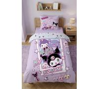 Funda de edredón kuromi 140 x 200 cm con funda de almohada 70 x 90 cm