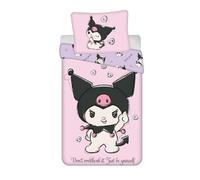 Kuromi Niña Funda Nórdica 140x200+70x90 Just Be Yourself Rosa/Violeta