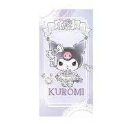 Kuromi Sanrio Toalla de Playa de Microfibra, 70 x 140 cm, Secado Rápido, Modelo SA-KU-52-47-026