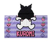 Kuromi - Toalla de playa o toalla de baño, 70 x 140 cm, con licencia oficial