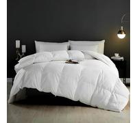 KUSNUG Edredón Invernal de Invierno Cama 150 10% Plumón, 90% Plumas | Funda de Algodón Orgánico | Oeko-Tex y RDS | Edredones Natural | 220 x 240 cm