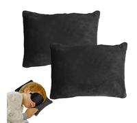 Kustimantu Almohada pequeña, 2 unidades, 28 x 18 cm, cojín cervical | Para niños, cuello, muñeca, cintura, rodillas, cama, silla, sofá, camping, escritorio, viaje