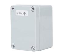 Kuuleyn Caja de conexiones con placa de montaje, caja de proyectos eléctricos de plástico ABS, caja eléctrica de montaje en superficie, adecuada para proyectos eléctricos de