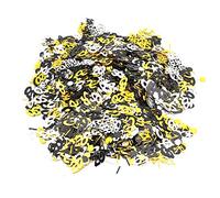 Kuuleyn Decor, Confeti para fiestas, 1500 piezas de confeti de mesa con números de cumpleaños, suministros para decoración de fiestas de cumpleaños y aniversarios. (20 años)