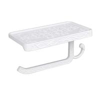 Kuuleyn Soporte para Papel higiénico, Accesorios para vehículos recreativos, Soporte para Papel higiénico, portarrollos de Papel de Aluminio Espacial Vintage para baño, Sala de (B)