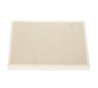 Kuuleyn Tablero de soldadura de panal de cerámica Kuuleyn, placa de alta temperatura para fabricación de joyas, calefacción, impresión de secado de pintura 135x95mm