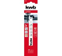 KWB 2 Hojas de sable BIM para metal 130mm grueso