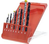 KWB 420200 - Set de 9 brocas para madera, metal y piedra KWB