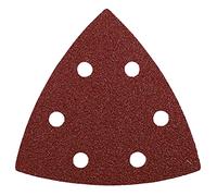 KWB 49492804 - Pack de 5 abrasivos triangulos (6 AGU, 96 x 96 x 96 mm, GR 40, sistema Quick-Stock)