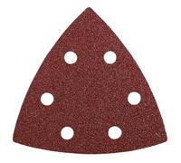 KWB 49492812 - Pack de 5 abrasivos triangulos (6 AGU, 96 x 96 x 96 mm, GR 120, sistema Quick-Stock)