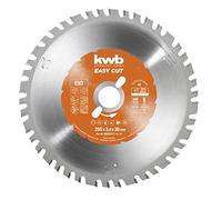 KWB 49589333 - Hoja sierra circular EasyCut (250 x 30 mm, Z-42)