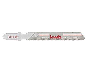KWB 49621120 Pack de 2 Hojas Sierra calar corte fino alu/metal