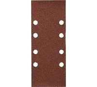 KWB 49818212 - Pack de 10 patines abrasivas (8 AGU, 93 x 230 mm, GR 120, tipo B)
