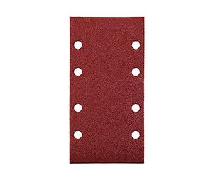 KWB 49818318 - Pack de 5 patines abrasivos (93 x 180 mm, GR 180, sistema Quick-Stock)
