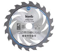 kwb 583554 Hoja de sierra circular, Corte fino con batería, 150 x 20 mm