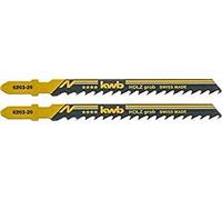 KWB 620320 - Dos hojas de sierra de calar para madera 100/75 corte grueso KWB PRO