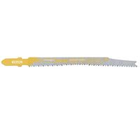 kwb 622520 - Hoja de sierra especial para madera S20 (2 unidades, mango en T y en T para materiales de placas, sin desgarros, fina)