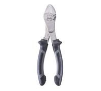 kwb Alicates de corte lateral de fuerza de 180 mm, gran potencia de corte, larga vida útil, acero CV, con articulación insertada, mango de 2 componentes con protección de la mano, DIN ISO 5749