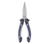 kwb Alicates planos 160 mm 381110, según DIN ISO 5745, superficie de agarre dentada fina, acero CV