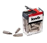 kwb Bitset - Caja dispensadora de 25 puntas PZ2 (25 mm, C 6.3, ISO 1173 Vorteilspack)