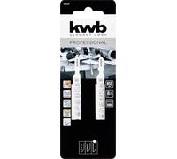 KWB Blister 2 hojas sierra calar metal, dentado japones