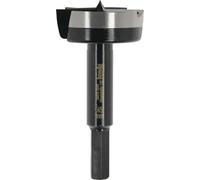kwb Broca Forstner, 45 mm de diámetro, broca de copa (para madera, cabeza forjada, afilado especial, agujeros rápidos y sin desgarros, punta central rectificada en 4 lados, para destornilladores y