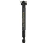 kwb Broca Forstner de 15 mm de diámetro (para madera, cabeza forjada, afilado especial, agujeros rápidos y sin desgarros, punta central rectificada en 4 lados, para destornilladores y taladros