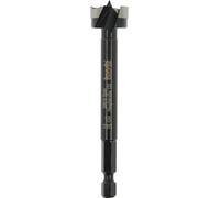 kwb Broca Forstner de 18 mm de diámetro (para madera, cabeza forjada, afilado especial, agujeros rápidos y sin desgarros, punta central rectificada en 4 lados, para destornilladores y taladros