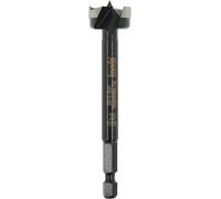 kwb Broca Forstner de 20 mm de diámetro (para madera, cabeza forjada, afilado especial, agujeros rápidos y sin desgarros, punta central rectificada en 4 lados, para destornilladores y taladros