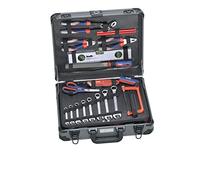 KWB | Caja de Herramientas de 99 piezas | Maletín de Herramientas | Destornillador | Martillo | Juego completo de Alicates y Llaves | Herramientas para Reparaciones Diarias,Perfecto para el Hogar