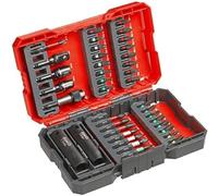 kwb Caja de puntas para llave de impacto y impacto, Con soporte para puntas y llaves de vaso resistentes a los golpes, 39 piezas